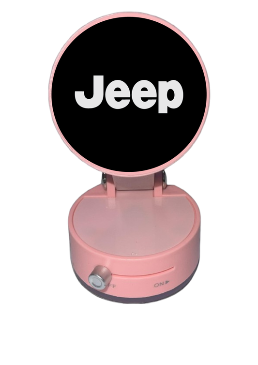 Магнитна стойка РОЗОВА с вендуза и регулируемо рамо за JEEP