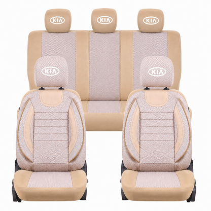 Set Huse Scaune Universale City BEJ, Personalizate cu Kia.