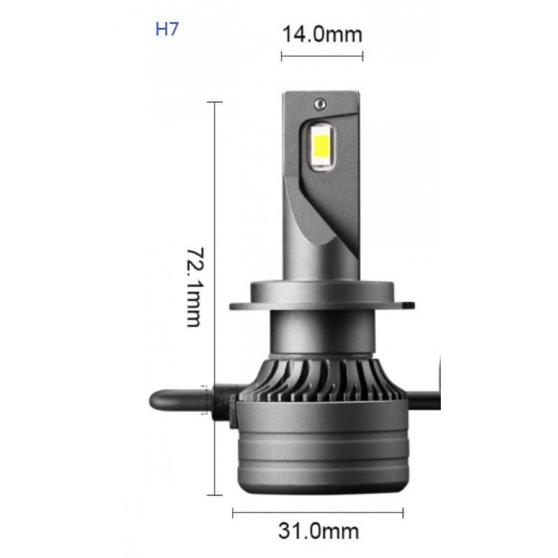 Set becuri L7-H11-12V 50W Canbus