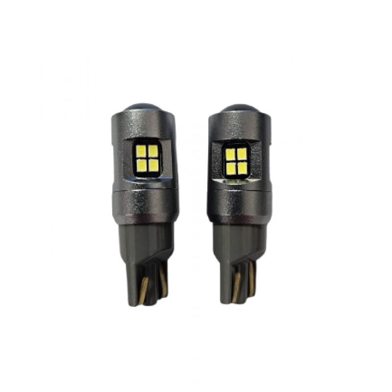 Led T10 16 Smd Can 9-30V cu lupa , LED 011