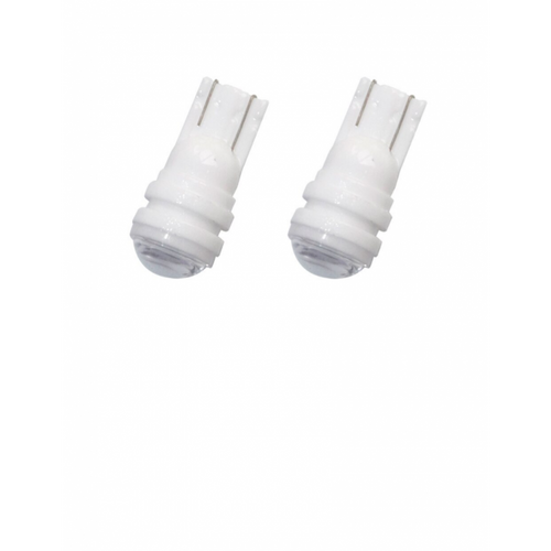 Set 2 becuri auto W5W/T10 ceramic  alb rece