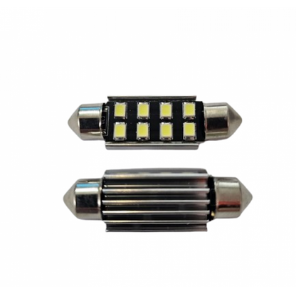 Led sofit 8 Smd ,12V 36 MM ,ALB LED 108/36