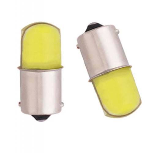 Set 2 becuri auto 1157 /P21/5W-COB ALB
