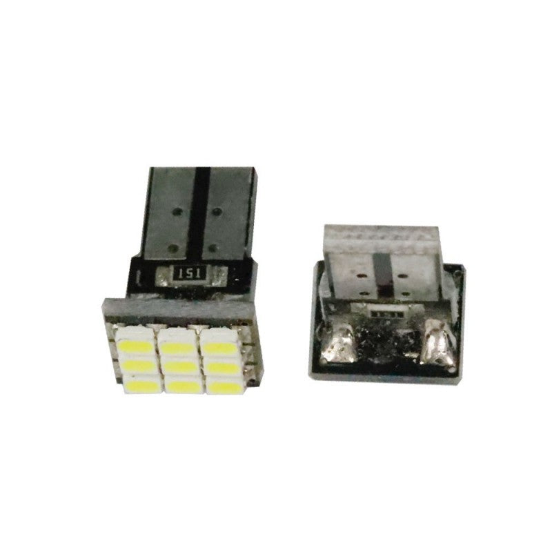 Set 2 becuri auto W5W/ T10-9 Smd-portocaliu