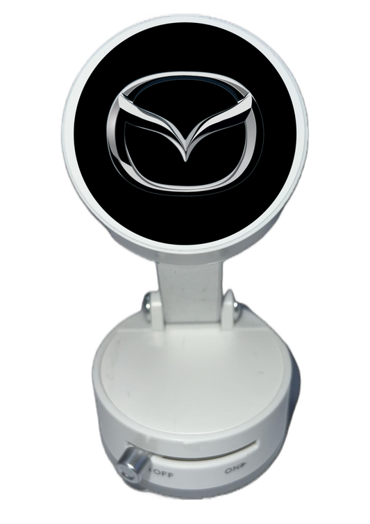 Магнитна стойка БЯЛА с вакуум и регулируемо рамо за MAZDA