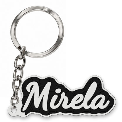 Breloc personalizat cu nume – imprimat 3D
