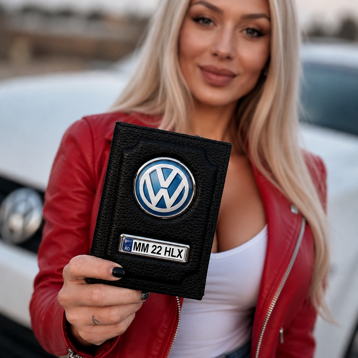 Portofel acte AUTO sigla si numar inmatriculare