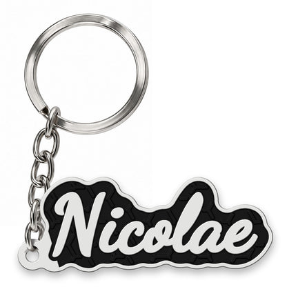 Breloc personalizat cu nume – imprimat 3D