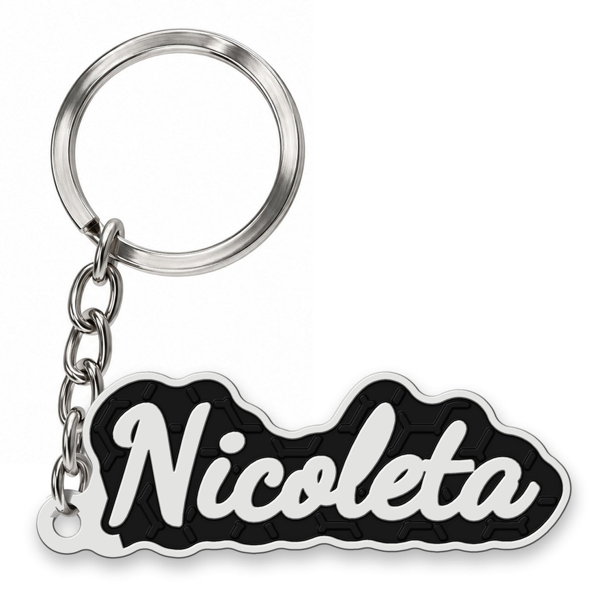 Breloc personalizat cu nume – imprimat 3D