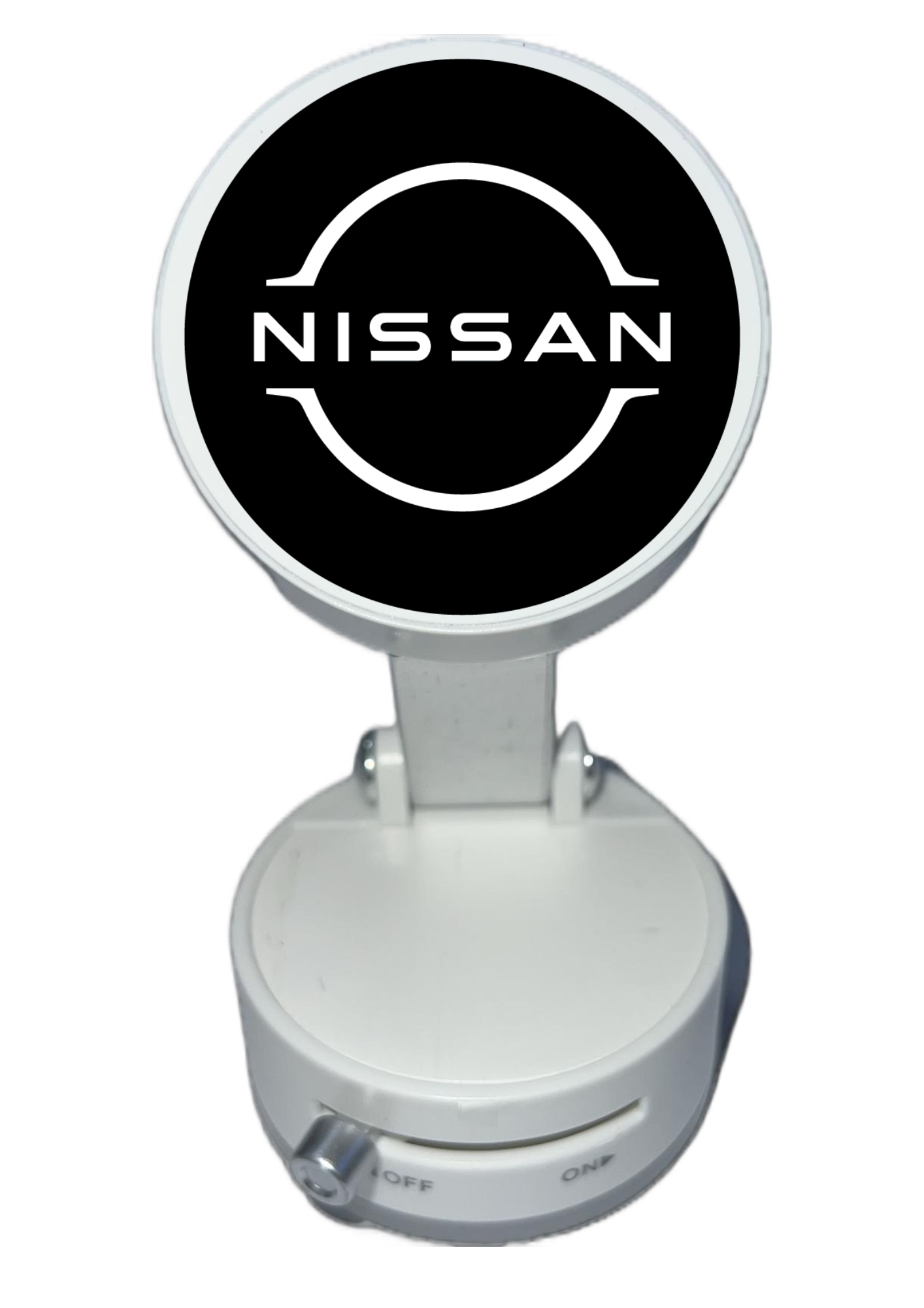 Suport Magnetic ALB cu Ventuza si Brat Reglabil Pentru  NISSAN NOU