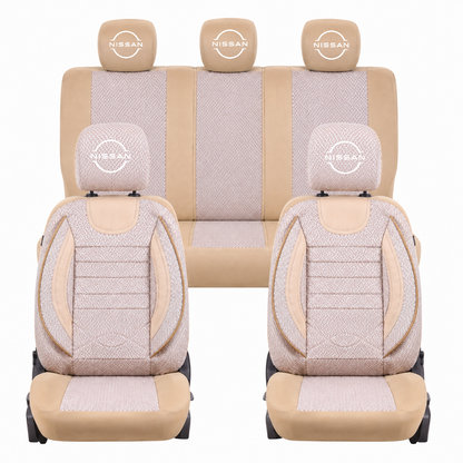 Set Huse Scaune Universale City BEJ, Personalizate cu Nissan Nou.