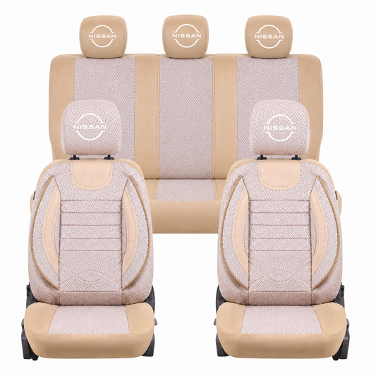 Set Huse Scaune Universale City BEJ, Personalizate cu Nissan Nou.