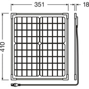 PANOU SOLAR AUTO 20W OSRAM