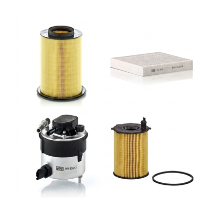Kit filtre revizie Ford Focus 2 1.6 TDCi 100 CP – MANN