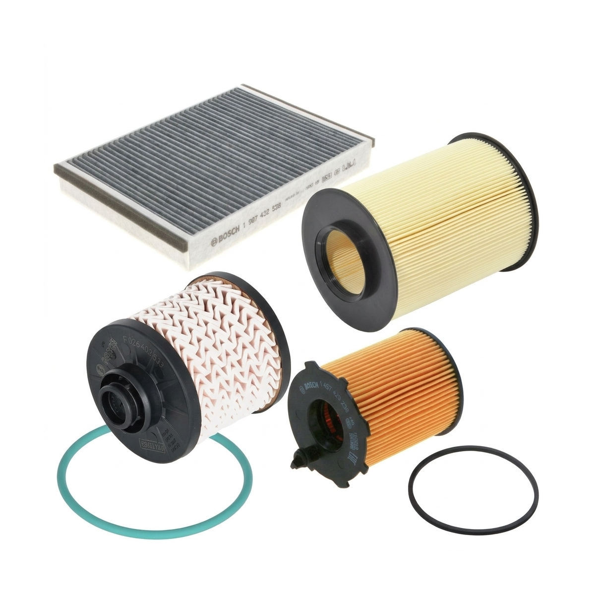 Kit filtre revizie Ford Focus 3 1.5 TDCi ECOnetic 105 CP – Bosch