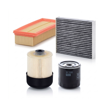 Kit filtre revizie Dacia Sandero 2 1.5 dCi 84 CP – MANN