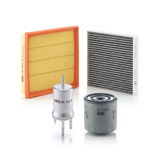 Kit filtre revizie VW Polo 5 1.6 90 CP – MANN