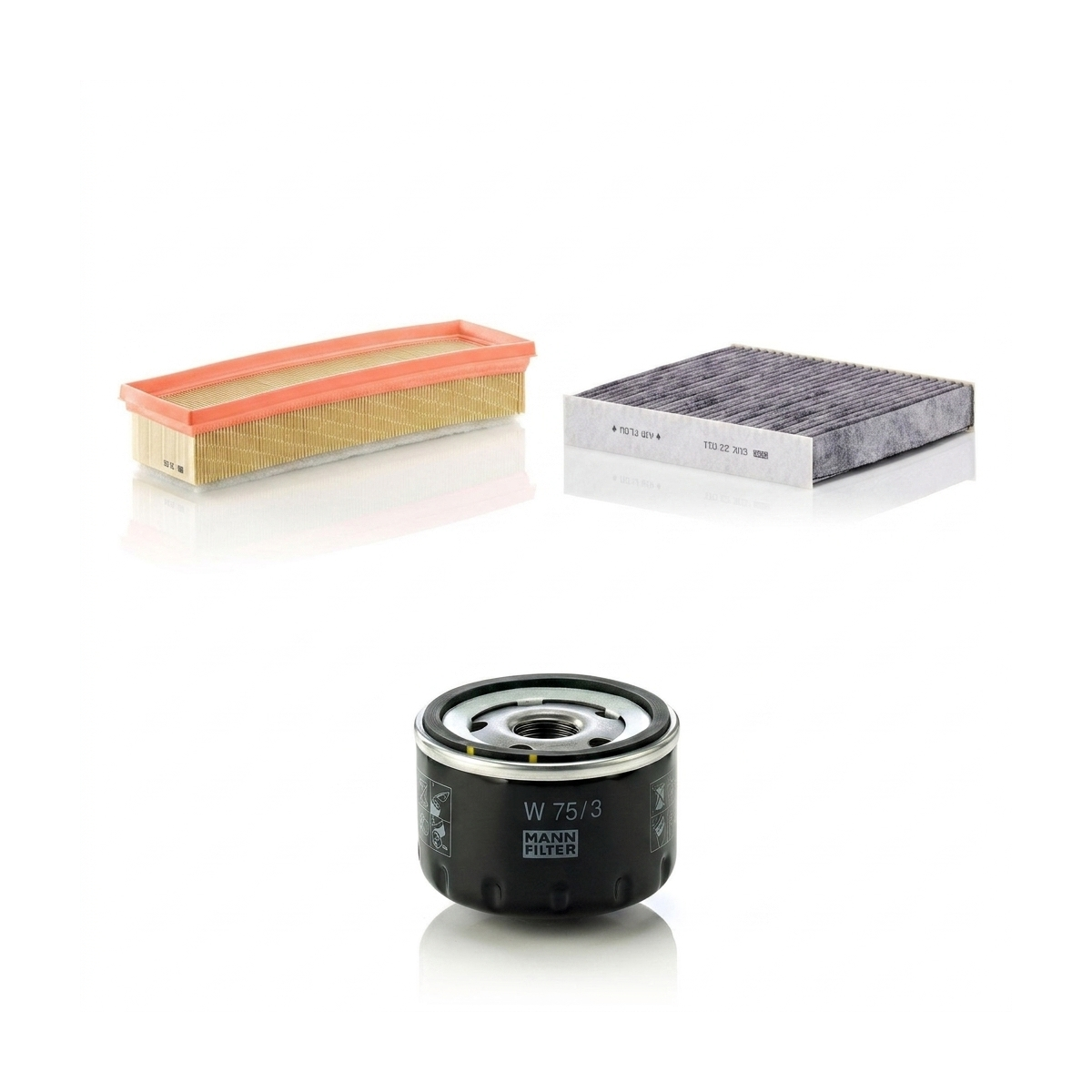 Kit filtre revizie Dacia Sandero 2 1.6 86 CP – MANN