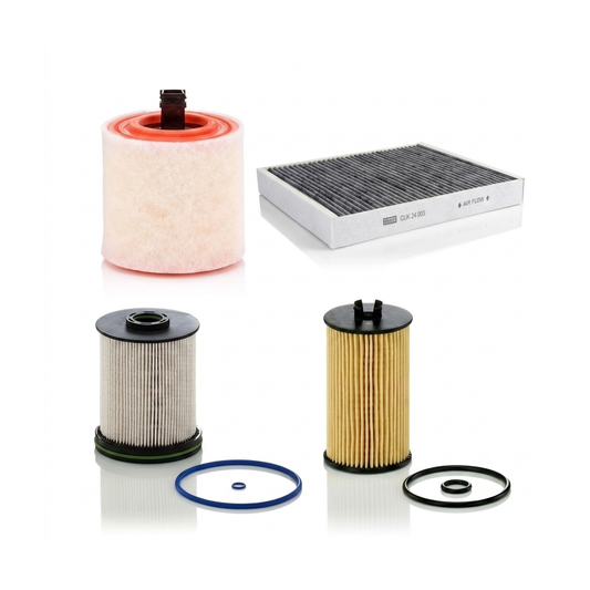 Kit filtre revizie Opel Astra K 1.6 CDTi 110 CP – MANN