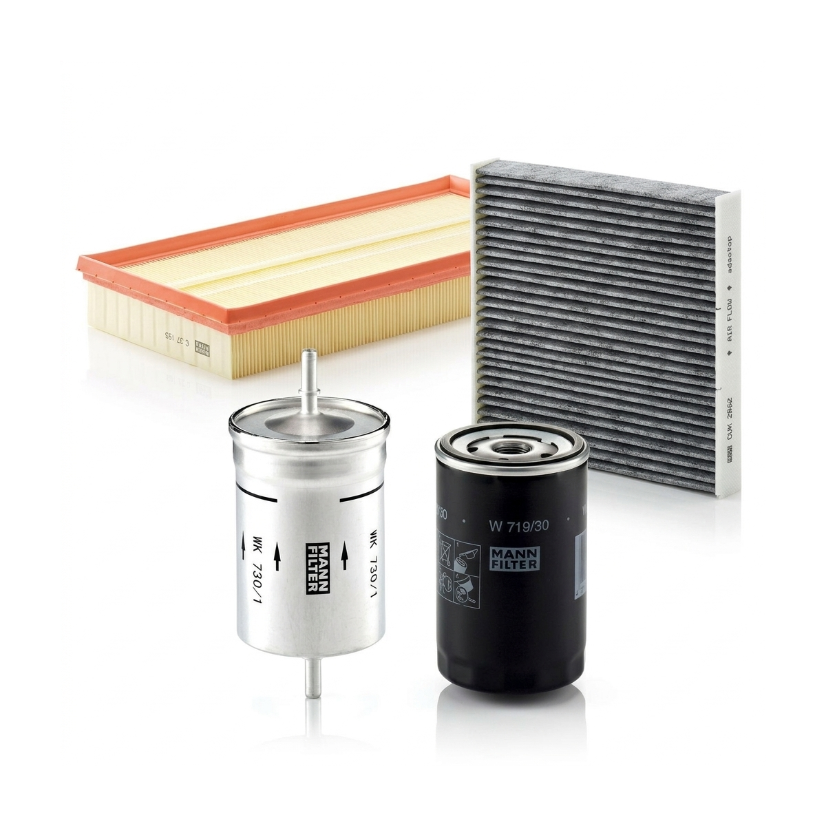 Kit filtre revizie VW Golf 4 2.0 115 CP – MANN