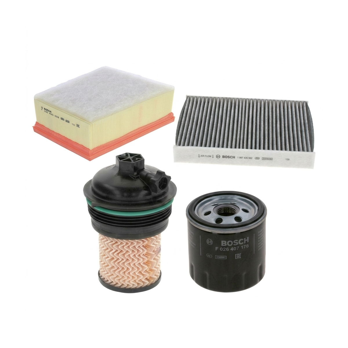 Kit filtre revizie Renault Megane 4 1.5 dCi 90 – Bosch