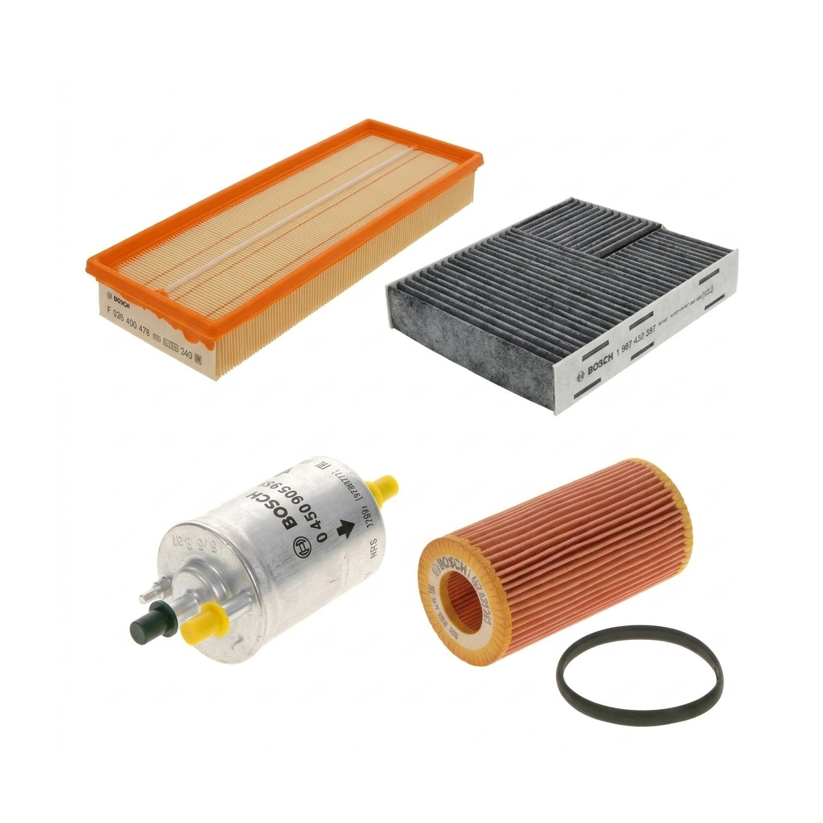 Kit filtre revizie VW Golf 5 2.5 170 CP – Bosch