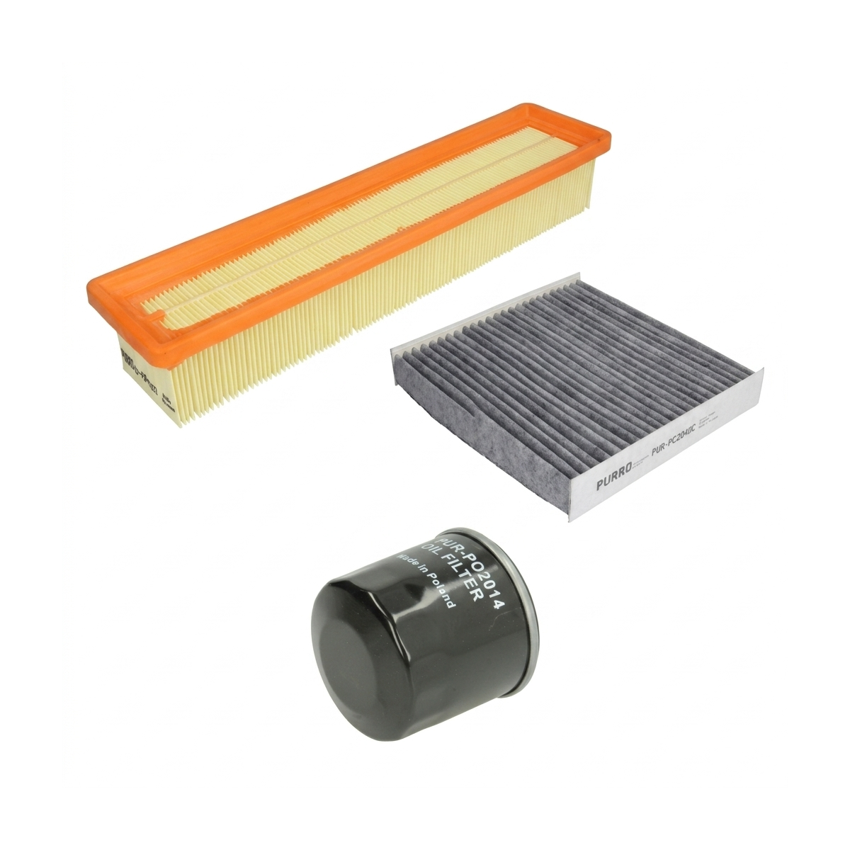 Kit filtre revizie Renault Clio 4 1.2 16V 75 CP – PURRO