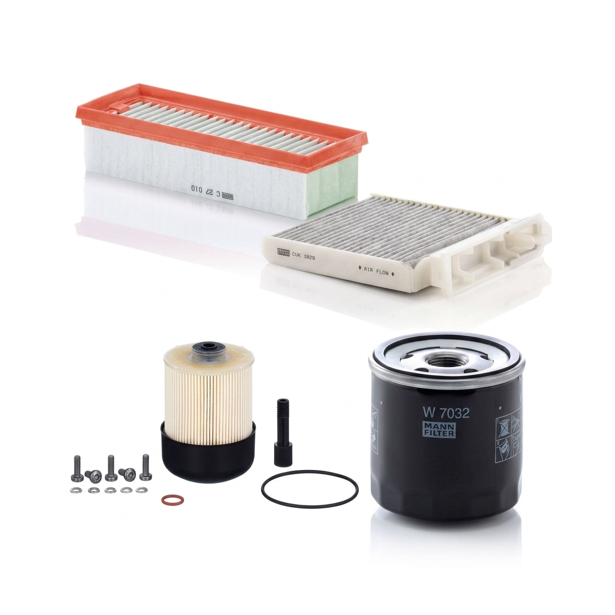 Kit filtre revizie Dacia Duster HS 1.5 dCi 110 CP – MANN