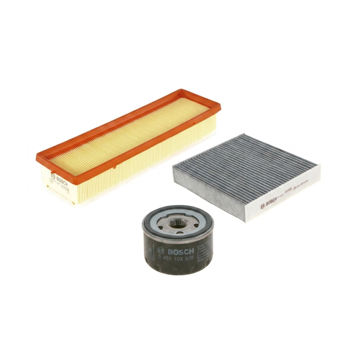 Kit filtre revizie Dacia Logan 2 1.6 80 CP – Bosch