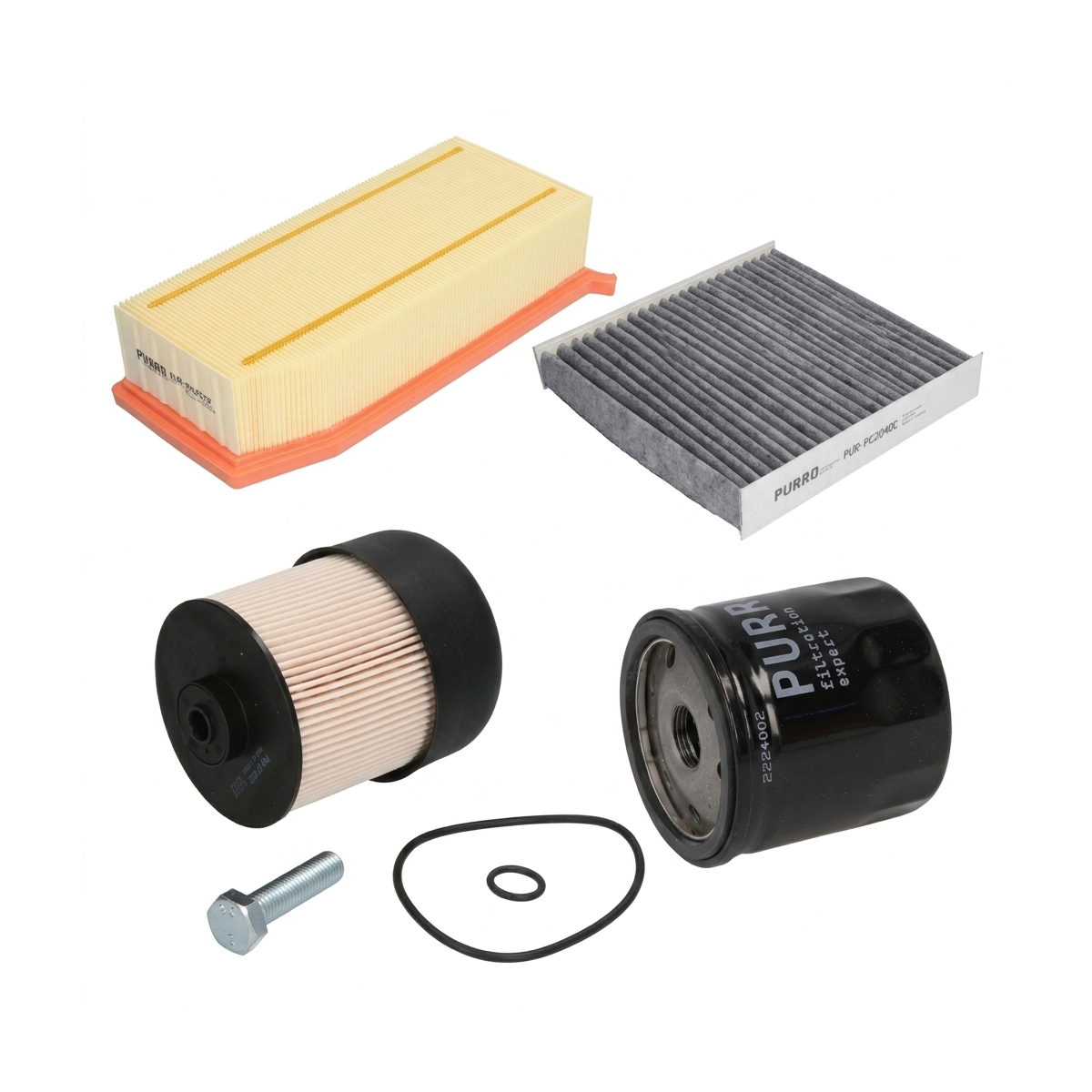 Kit filtre revizie Dacia Duster HM 1.5 dCi 110, 109 CP – PURRO