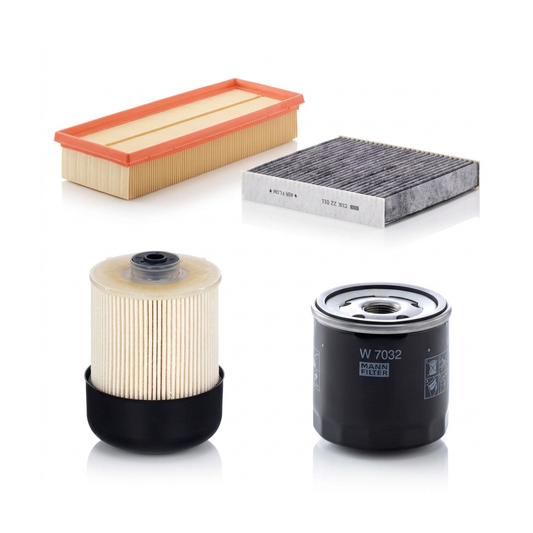 Kit filtre revizie Dacia Duster HM 1.5 dCi 110 4x4 109 CP – MANN
