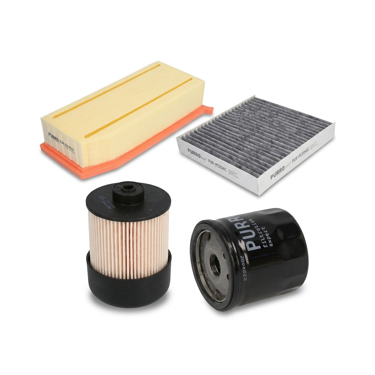 Kit filtre revizie Dacia Duster HM 1.5 dCi 110 4x4 109 CP – PURRO