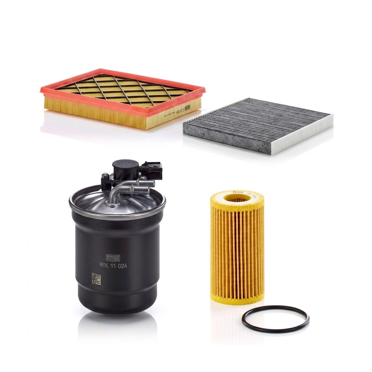 Kit filtre revizie Ford Focus 4 1.5 EcoBlue 95 CP – MANN