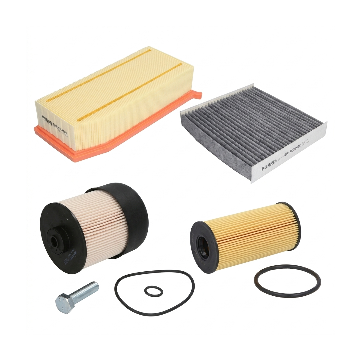 Kit filtre revizie Dacia Duster HM 1.5 dCi 115 4x4 114 CP – PURRO