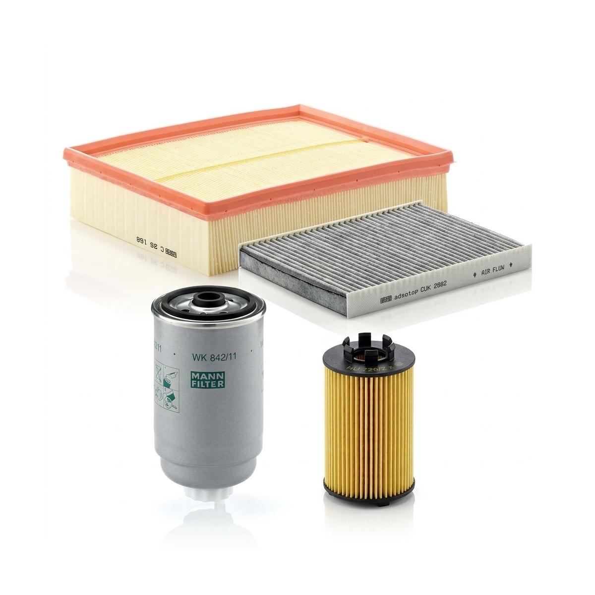 Kit filtre revizie VW Passat B5.5 1.9 TDI 130 CP – MANN