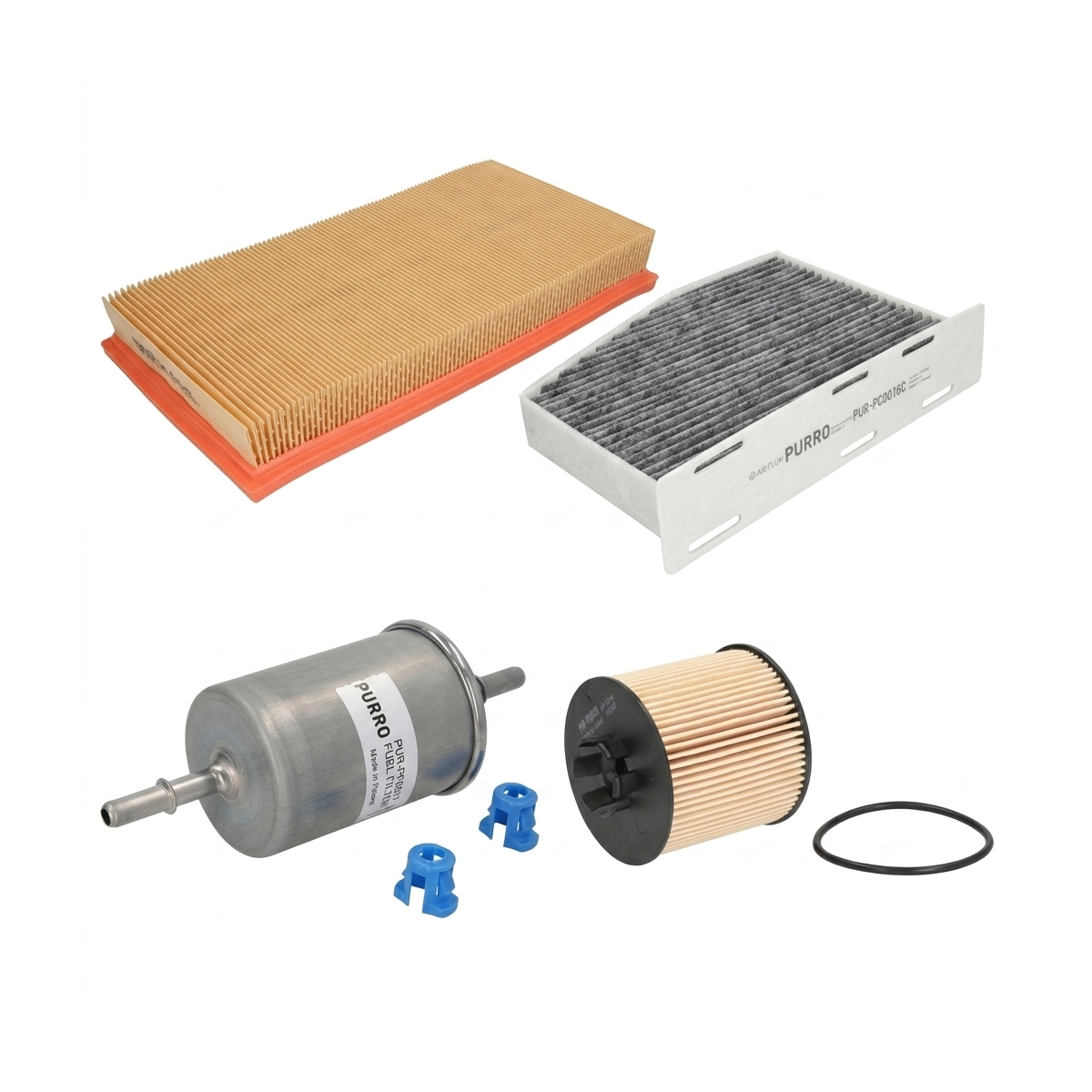 Kit filtre revizie VW Touran 1T1/1T2 1.6 FSI 115 CP – PURRO