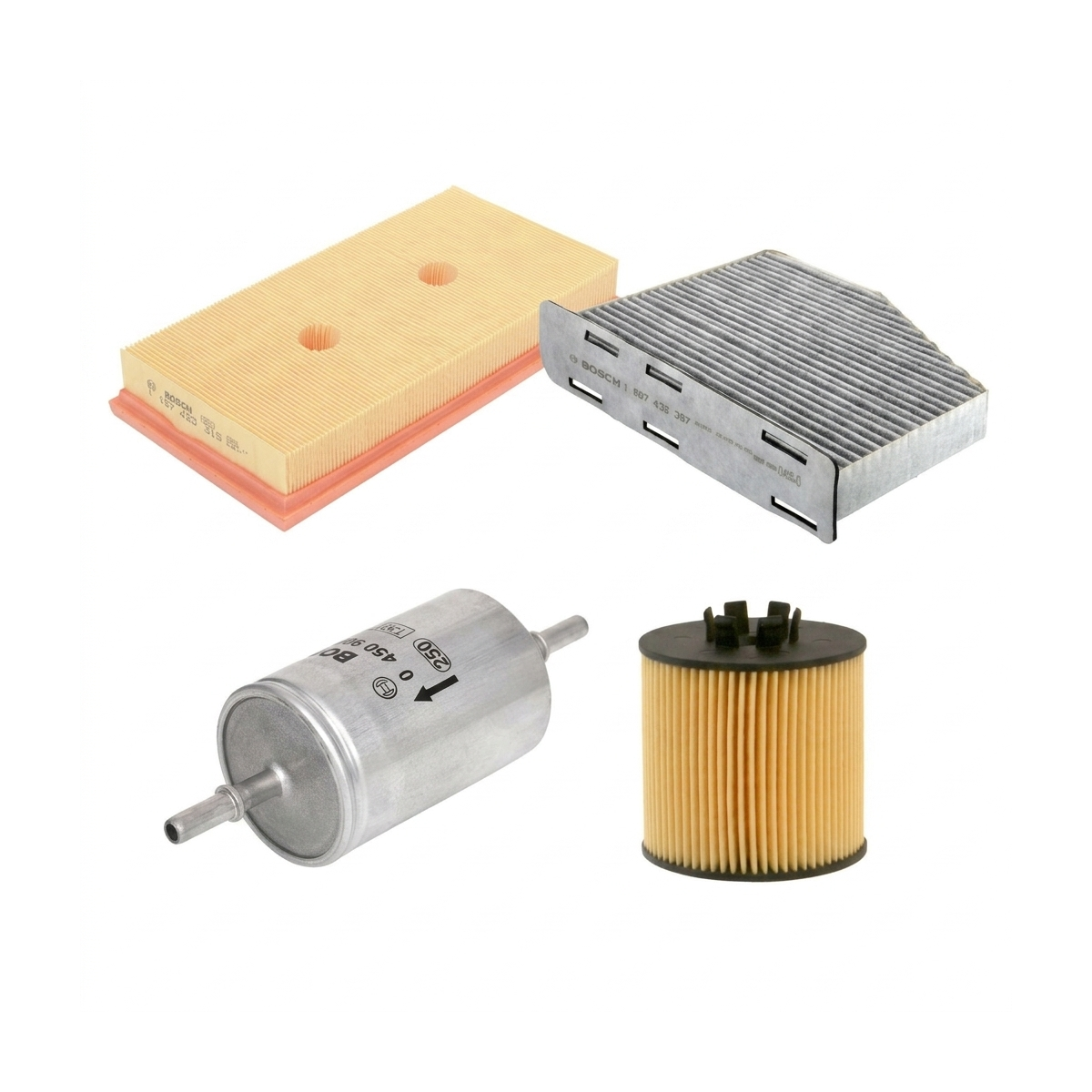 Kit filtre revizie VW Golf 5 1.6 FSI 115 CP – Bosch