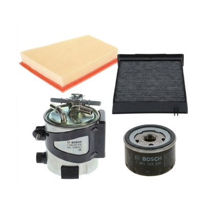 Kit filtre revizie Renault Megane 2 1.5 dCi 101 CP – Bosch