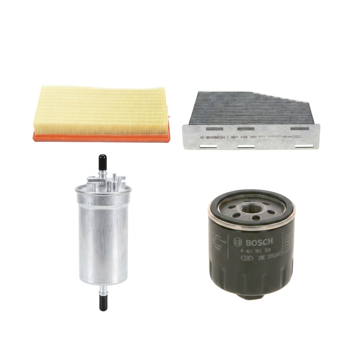 Kit filtre revizie Skoda Octavia 2 1.4 75 CP – Bosch