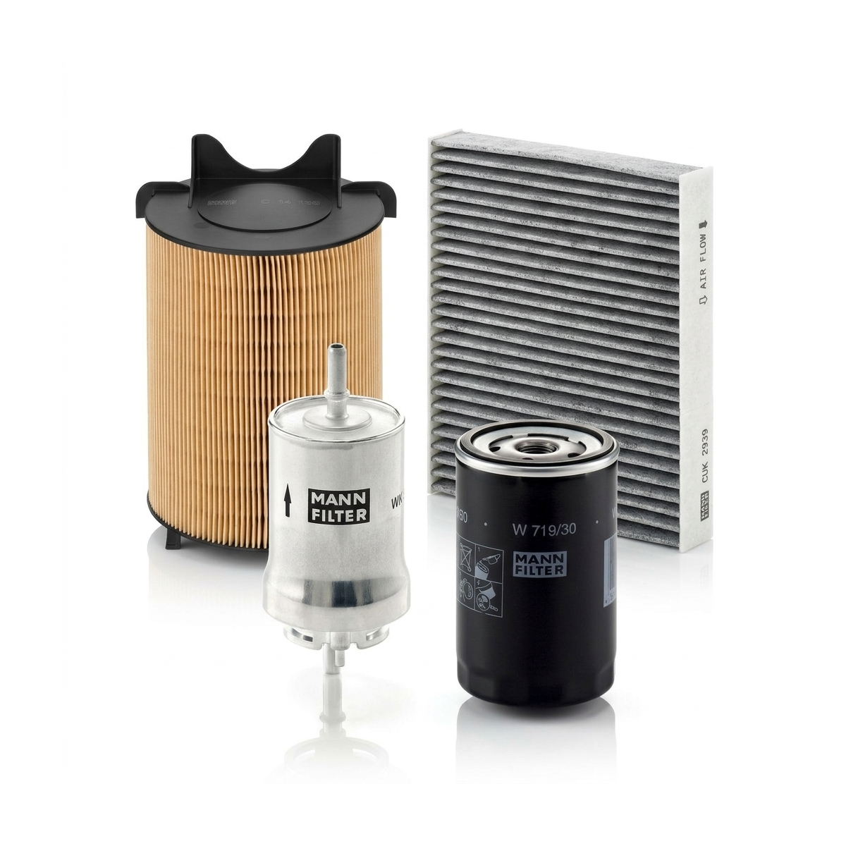 Kit filtre revizie Skoda Octavia 2 1.6 102 CP – MANN