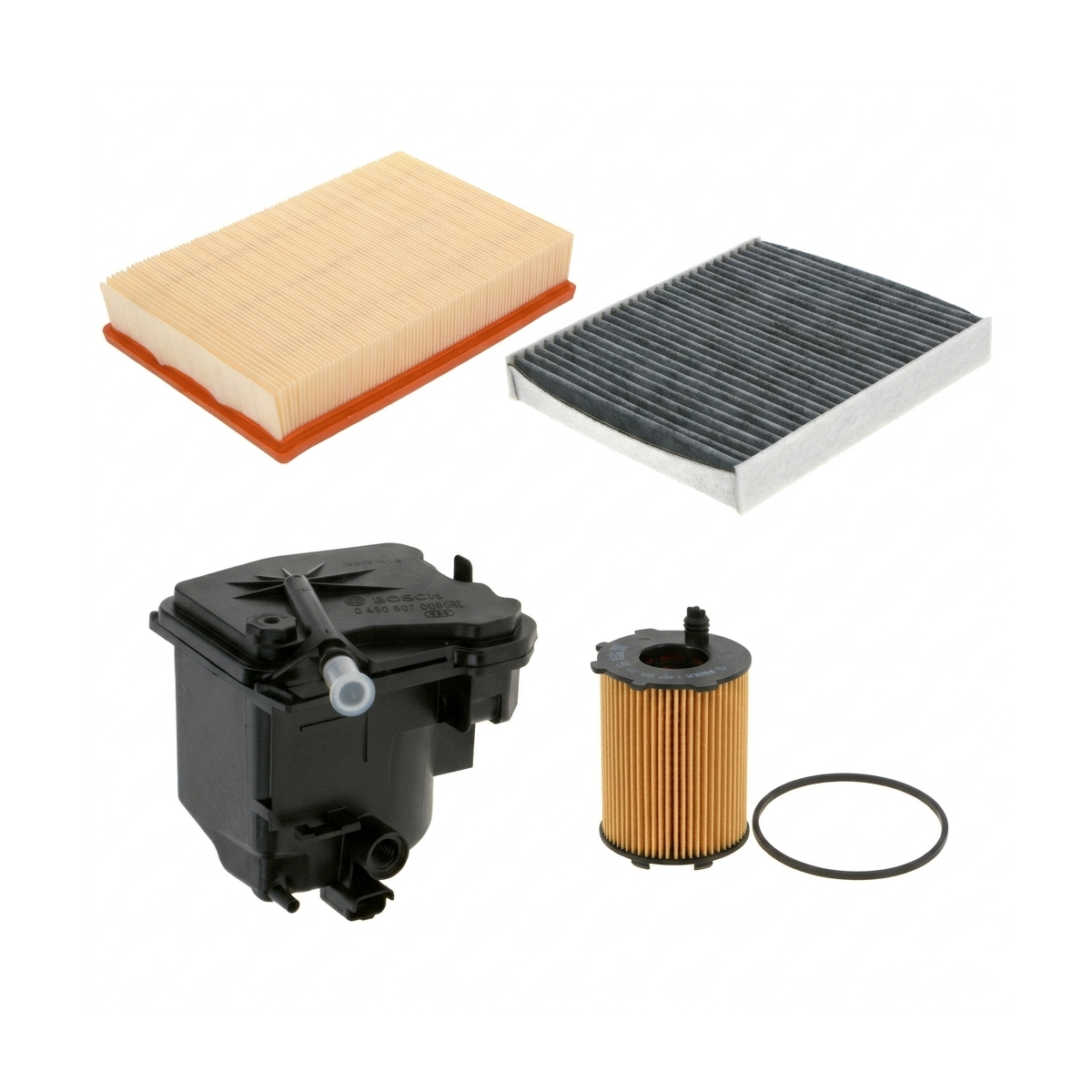 Kit filtre revizie Ford Focus 2 1.6 TDCi 109 CP – Bosch