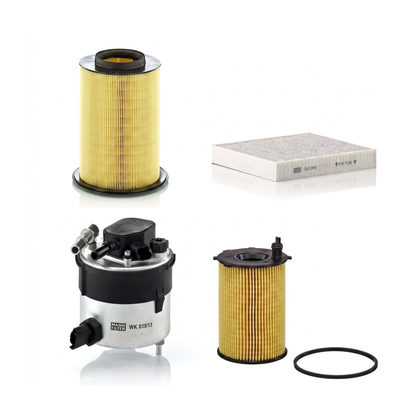 Kit filtre revizie Ford Focus 2 1.6 TDCi 109 CP – MANN