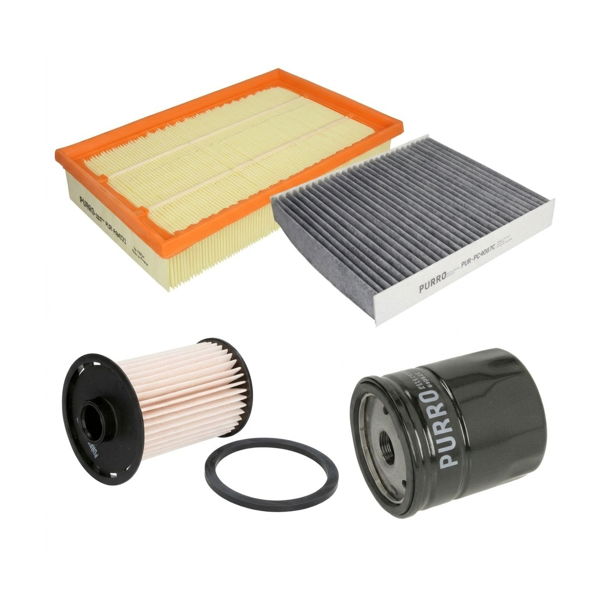 Kit filtre revizie Ford Focus 2 1.8 TDCi 115 CP – PURRO