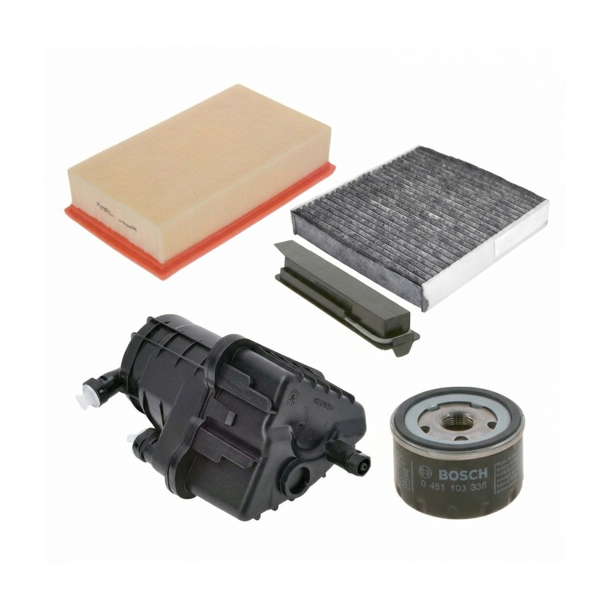 Kit filtre revizie Renault Clio 3 1.5 dCi 68 CP – Bosch
