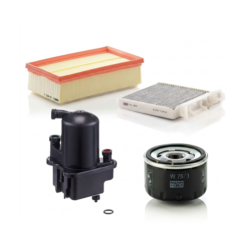 Kit filtre revizie Renault Clio 3 1.5 dCi 68 CP – MANN