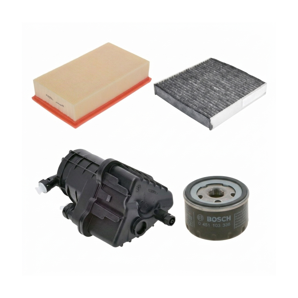 Kit filtre revizie Renault Clio 3 1.5 dCi 86 CP – Bosch