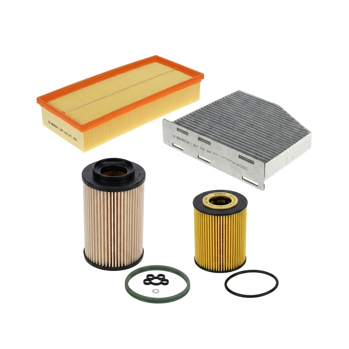 Kit filtre revizie VW Golf 5 2.0 TDI 136 CP – Bosch