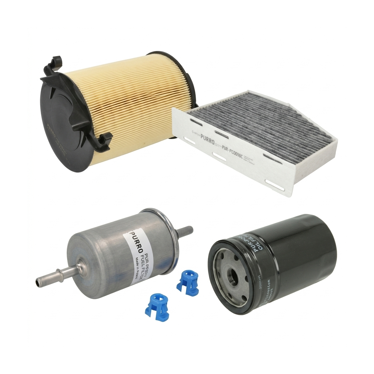 Kit filtre revizie VW Golf 5 2.0 TDI 136 CP – PURRO