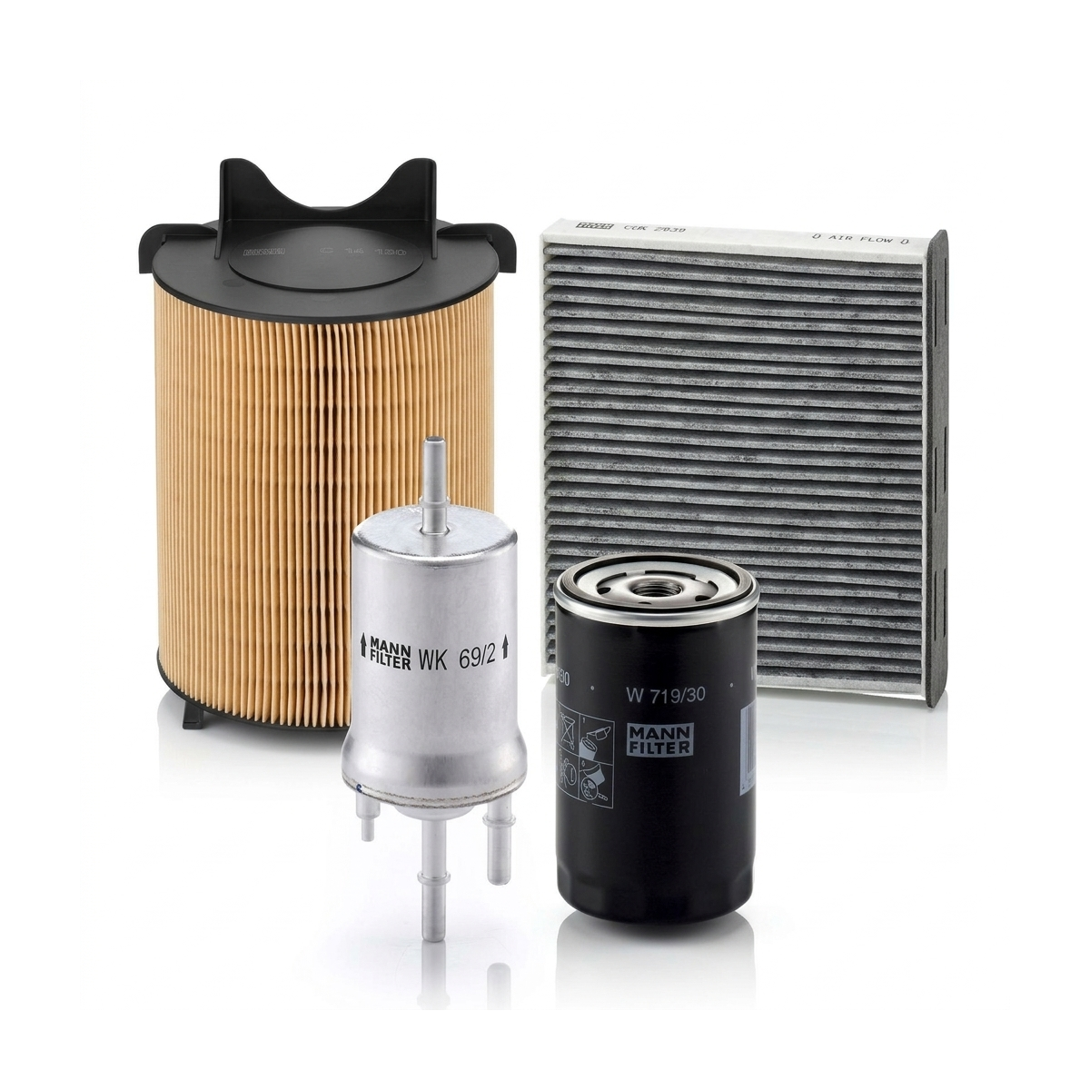 Kit filtre revizie VW Touran 1T1/1T2 2.0 EcoFuel 109 CP – MANN