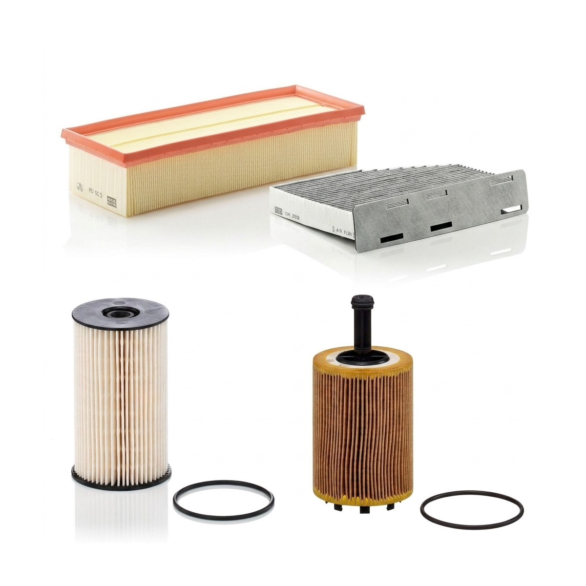 Kit filtre revizie VW Passat B6 2.0 TDI 140 CP – MANN